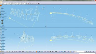 CATIA 3D TEXT