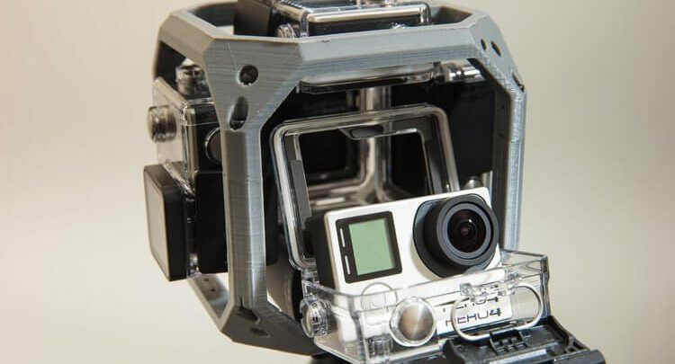 GoPro 360 Video 3D STL CATIA modeli