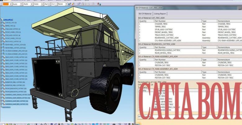 CATIA BOM