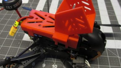 Drone için gopro kamera stl modeli